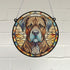 Boxer Brindle Stained Glass Effect Suncatcher